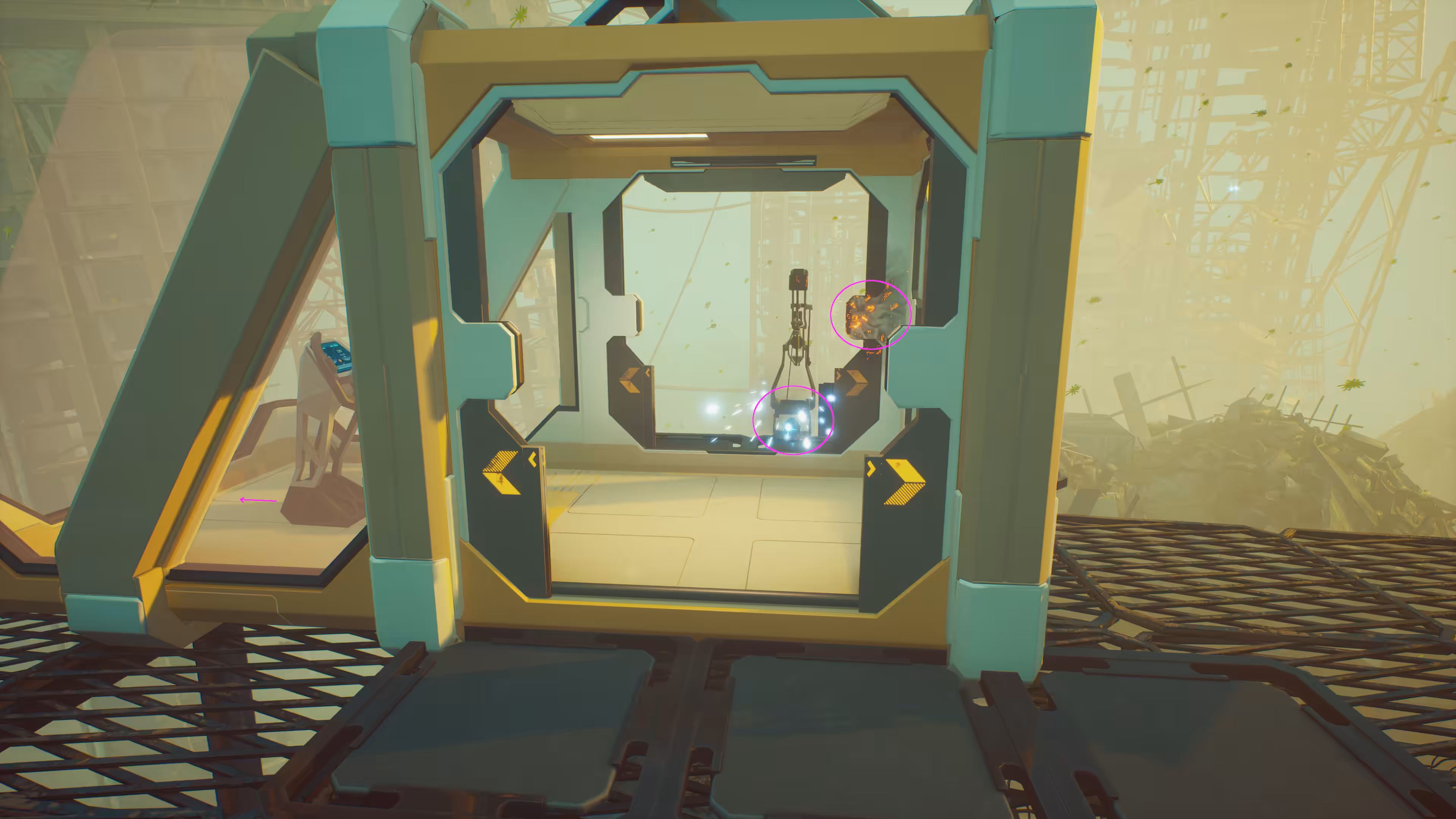 Schäden am Luftschiff sind deutlich erkennbar.. Bild: Schäden am Luftschiff sind deutlich erkennbar..