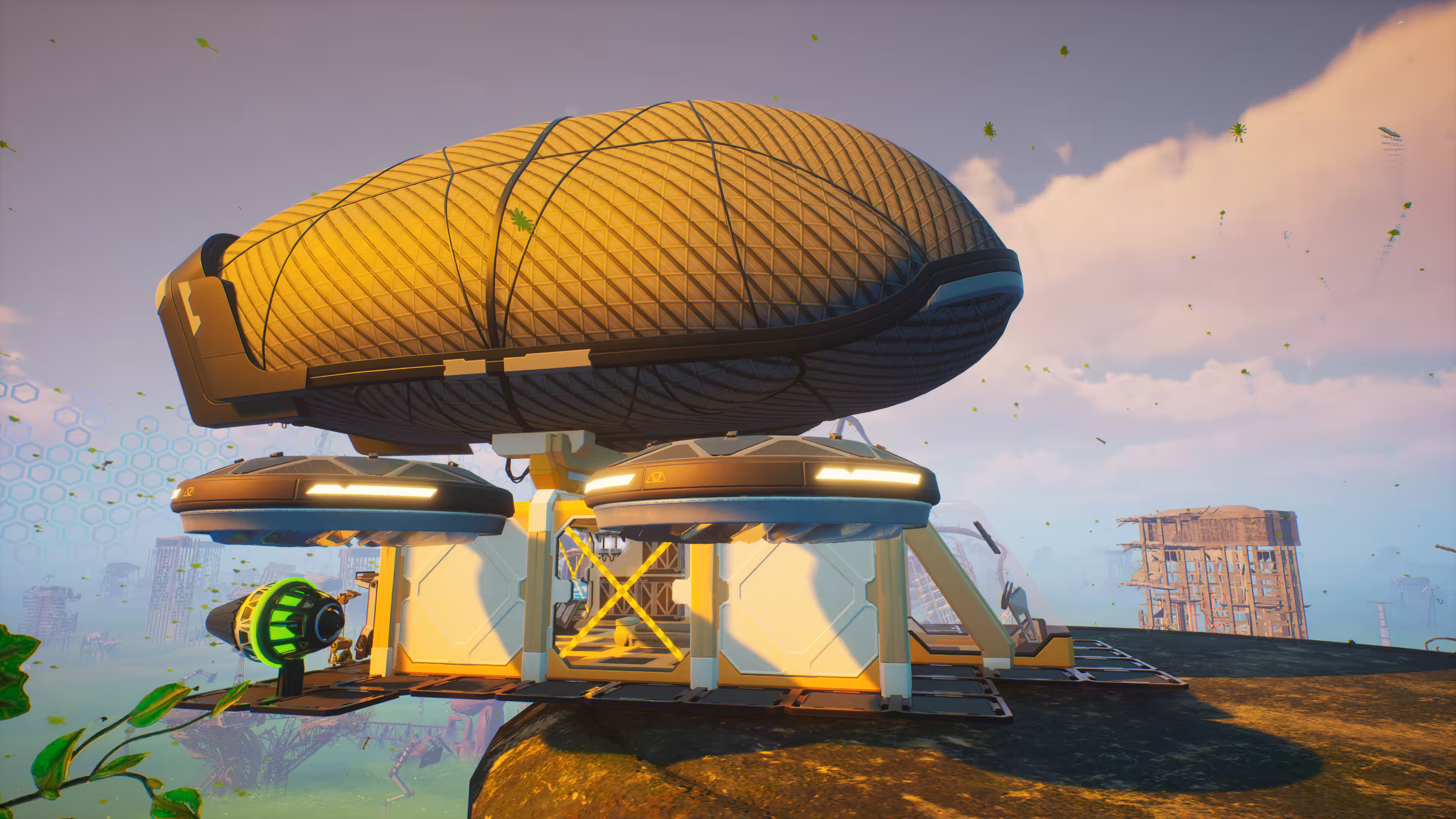 Die Bubble Ghost mit vier Basis-Turbinen Bild: Die Bubble Ghost mit vier Basis-Turbinen