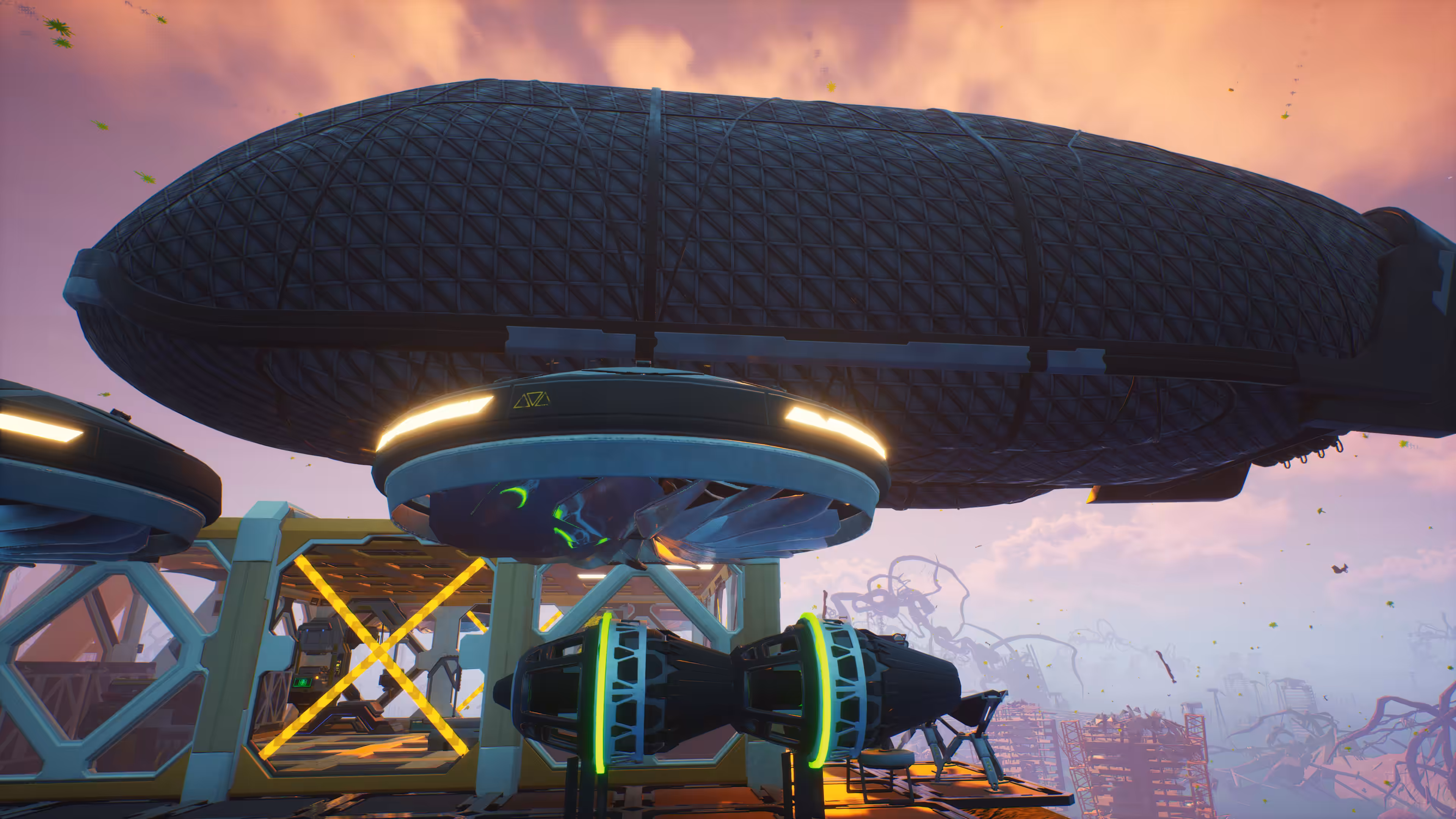 Aufgemotztes Luftschiff mit 4 Motoren Bild: Aufgemotztes Luftschiff mit 4 Motoren