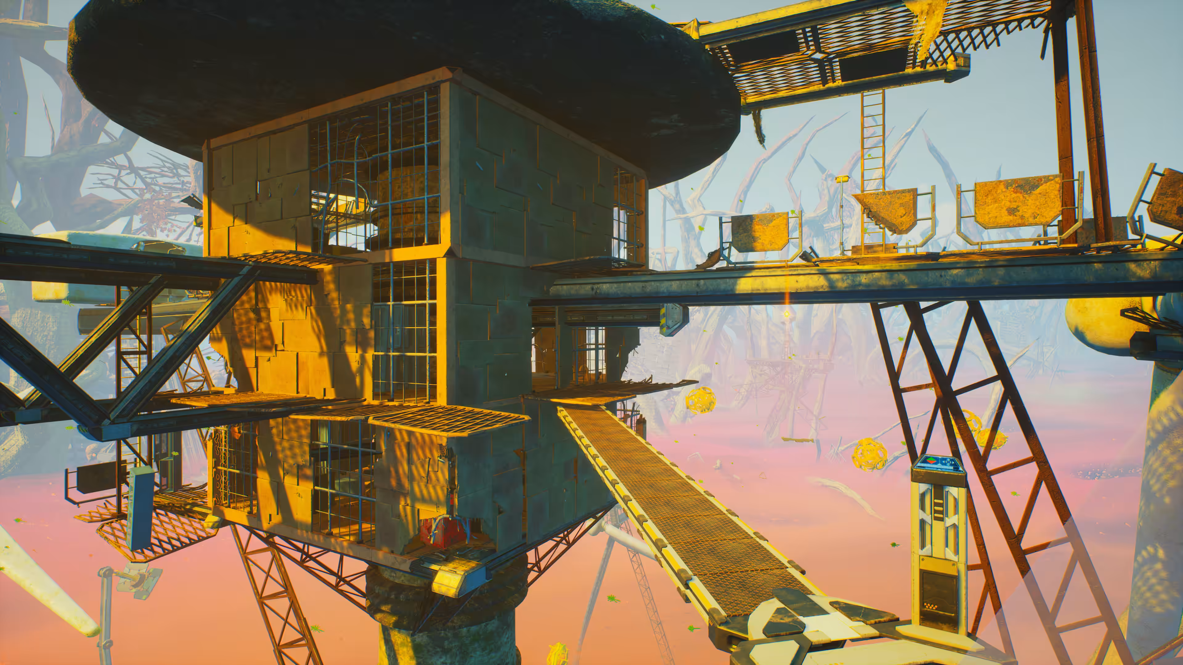 Die Andockplanke ist nützlich! Bild: Die Andockplanke ist nützlich!