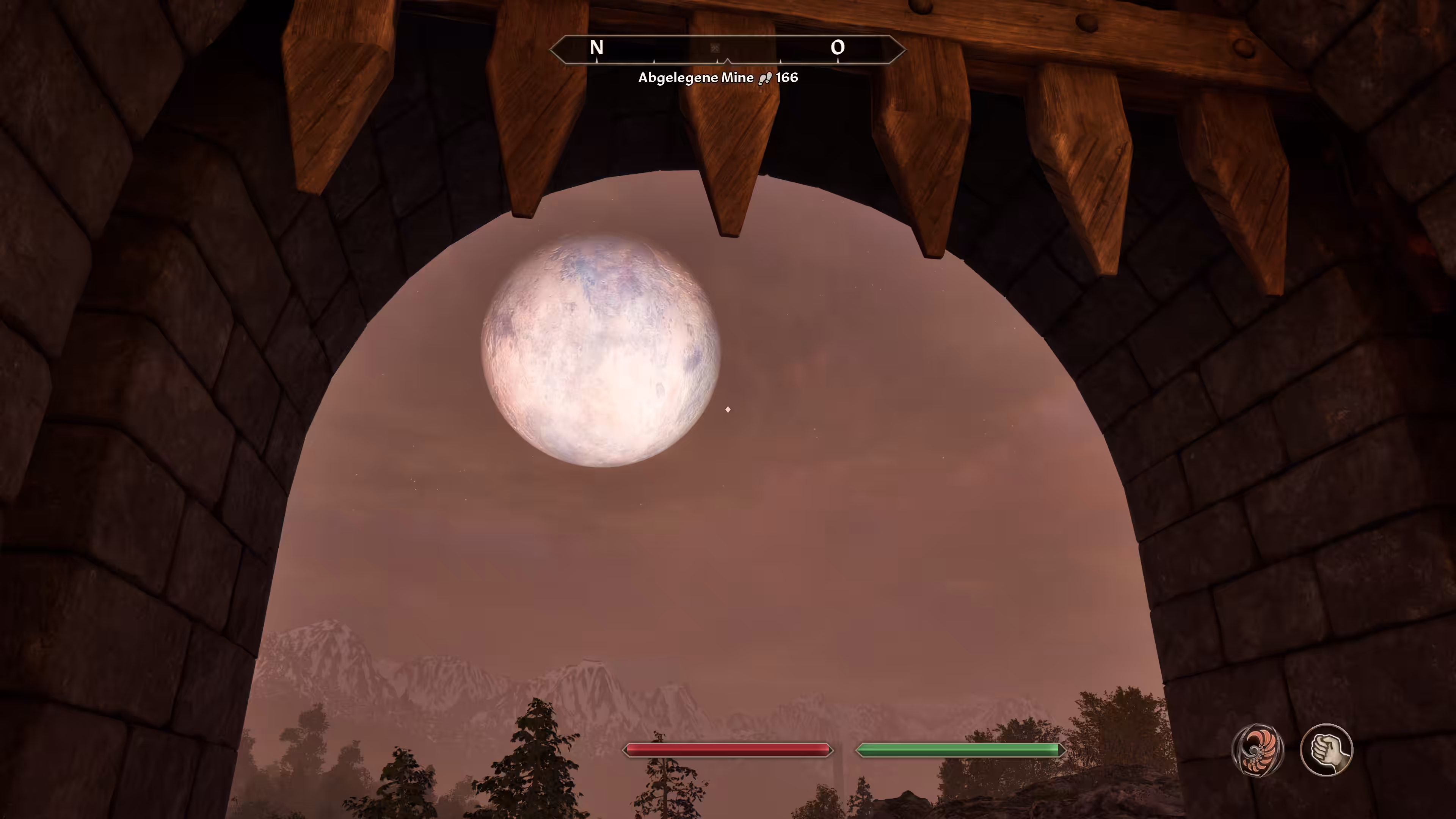Der Mond sieht irgendwie komisch aus.. Bild: Der Mond sieht irgendwie komisch aus..
