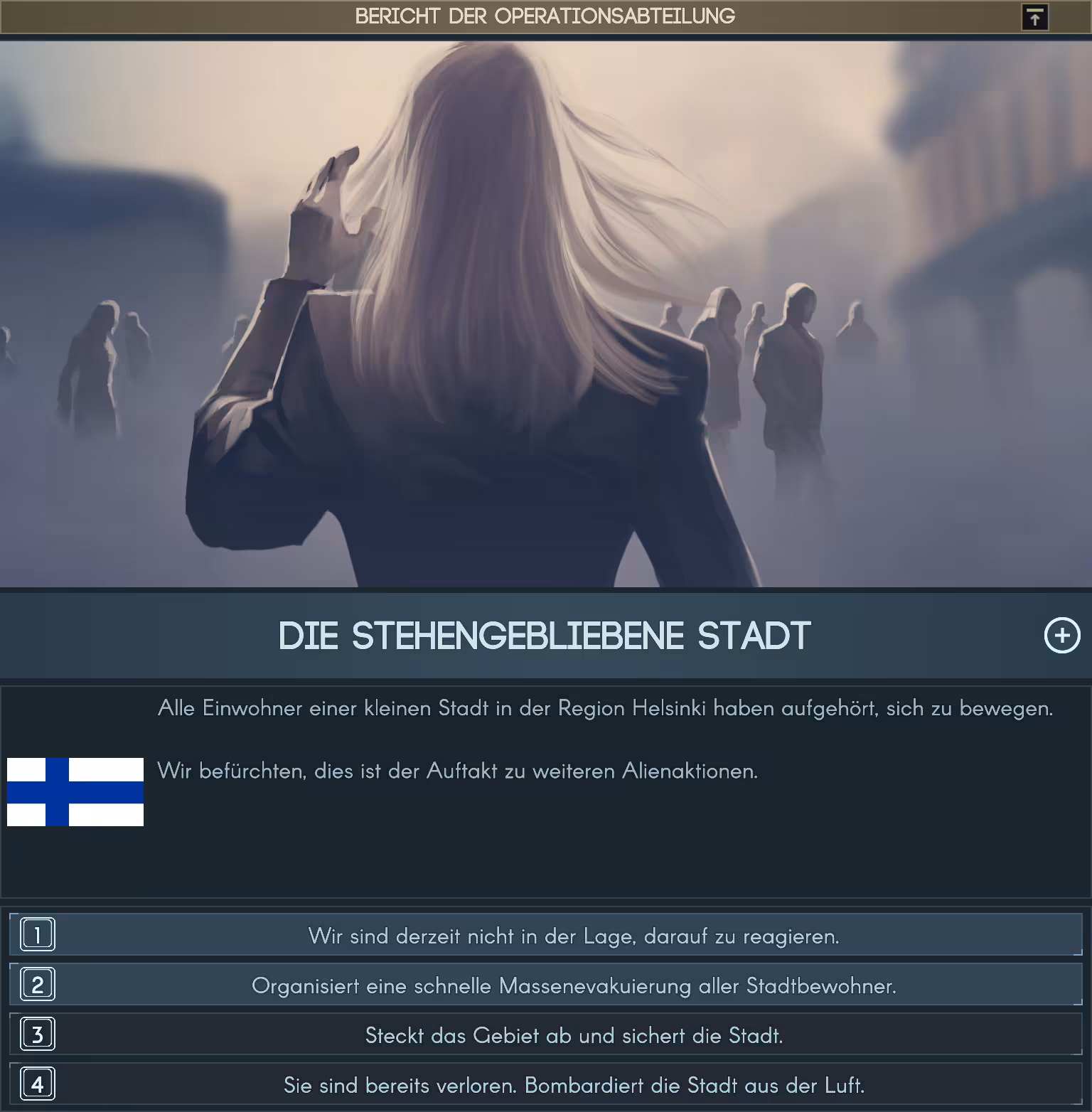 Die stehengebliebene Stadt Bild: Die stehengebliebene Stadt