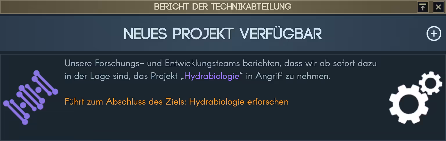 Neues Projekt verfügbar: Hydrabiologie Bild: Neues Projekt verfügbar: Hydrabiologie