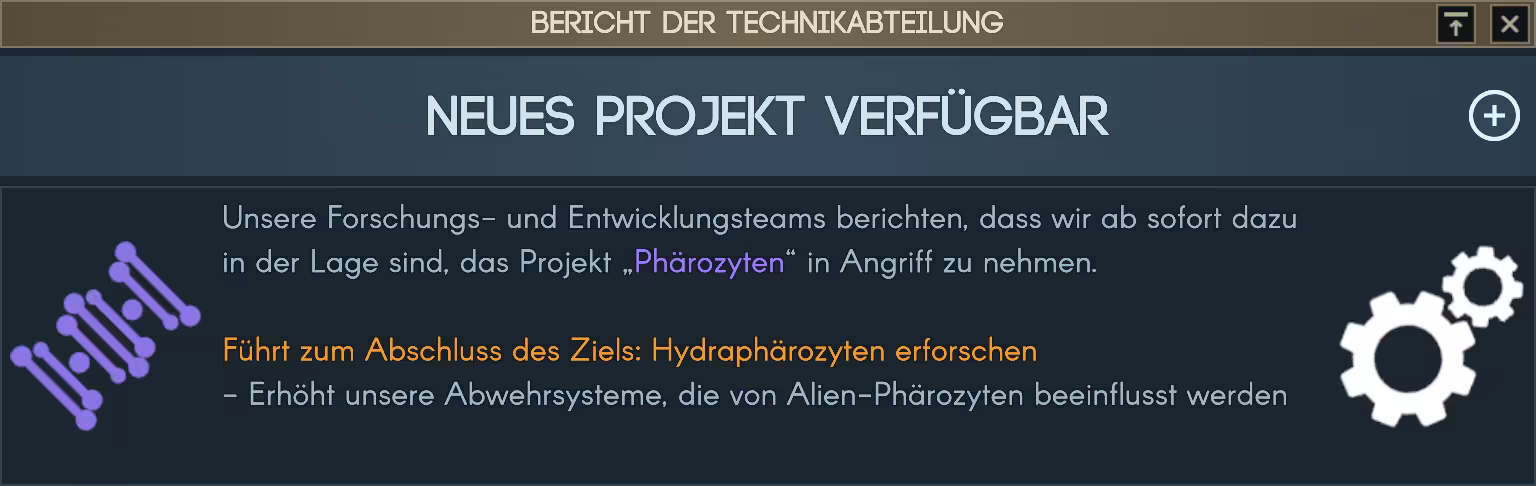 Neues Projekt verfügbar: Phärozyten Bild: Neues Projekt verfügbar: Phärozyten