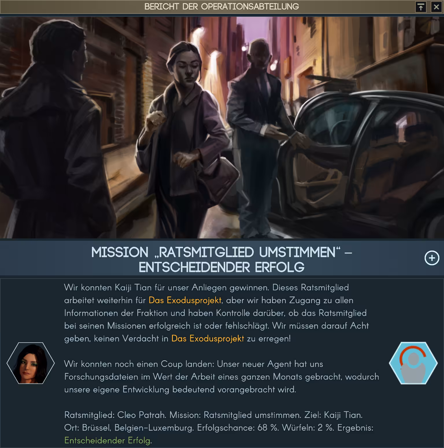 Ratsmitglied Umstimmen: Entscheidender Erfolg Bild: Ratsmitglied Umstimmen: Entscheidender Erfolg
