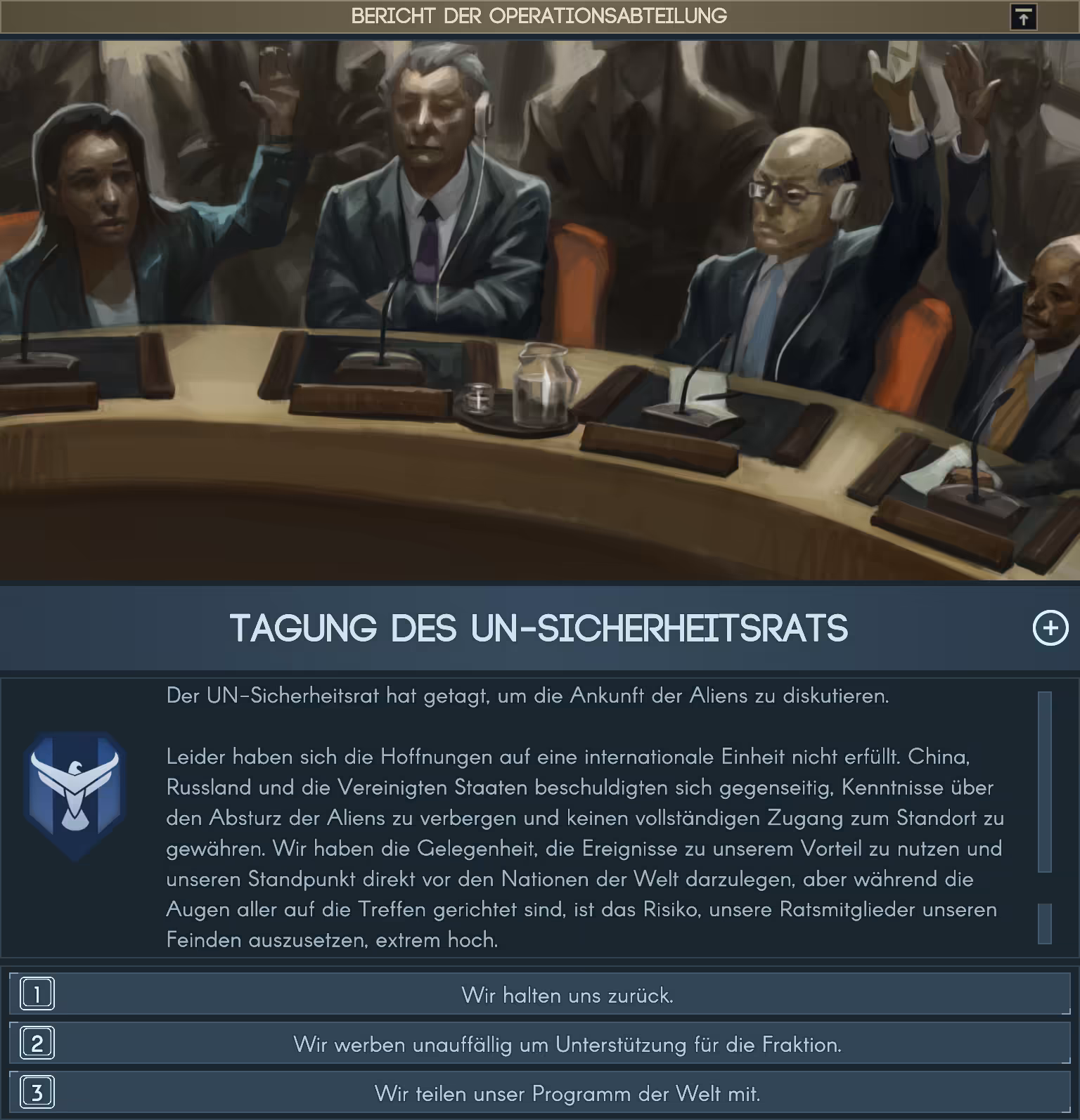 Tagung des UN-Sicherheitsrats Bild: Tagung des UN-Sicherheitsrats