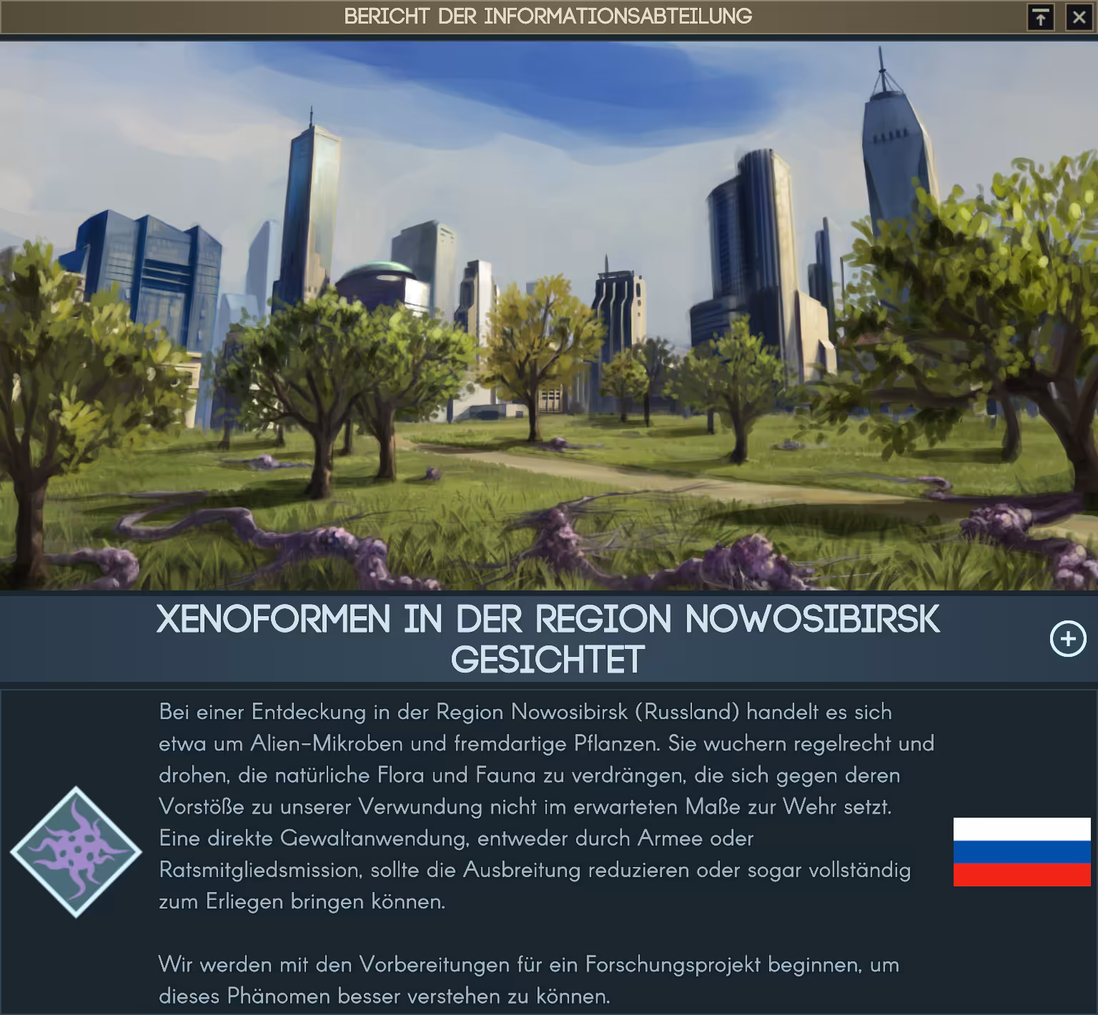 Xenoformen in der Region xyz gesichtet Bild: Xenoformen in der Region xyz gesichtet